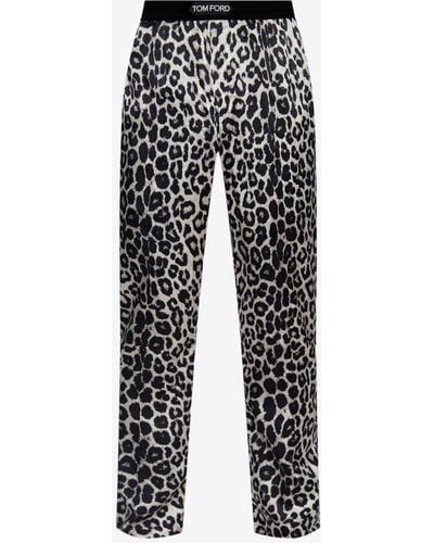 Mens Bedhead Leopard Pajamas