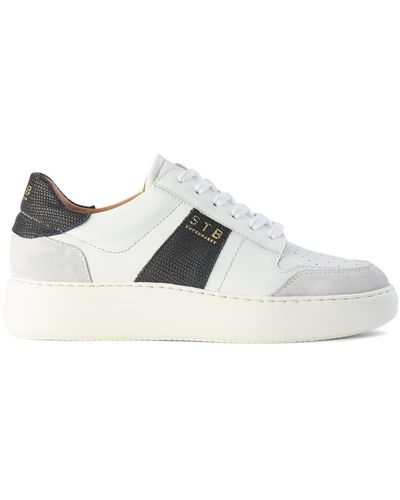Shoe The Bear Vinca Leather Trainers - White