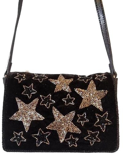 Nooki Design Spangle Beaded Bag - Black