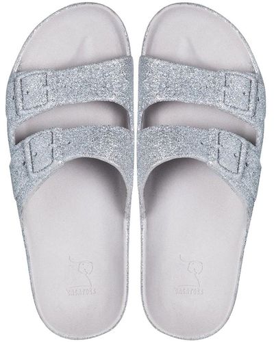 CACATOES Trancoso Sandals - Grey