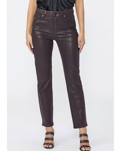 PAIGE Cindy Luxe Coated Jeans - Black