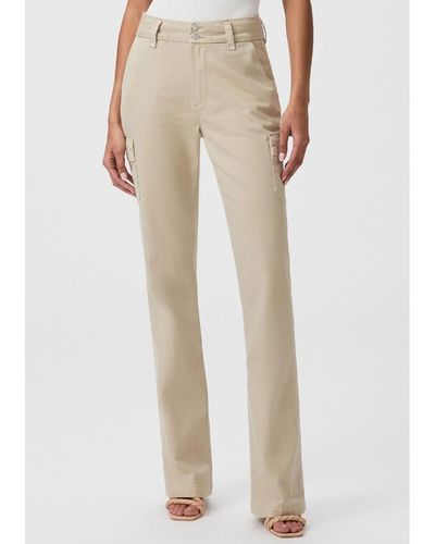 PAIGE Dion 32" Cargo Trouser - Natural