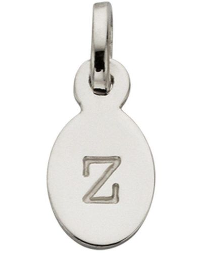 Kirstin Ash Bespoke Alphabet 'v' Charm - White