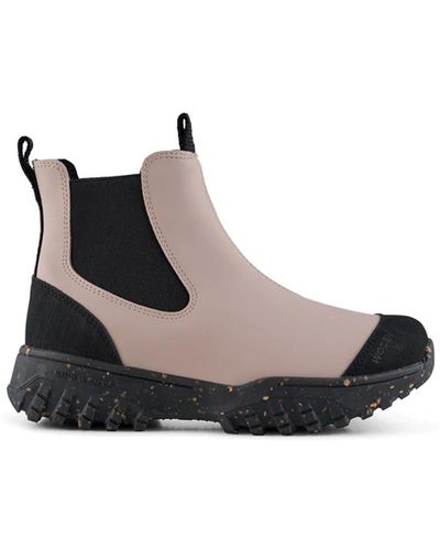 Woden Magda Rubber Waterproof Track Boot - Pink