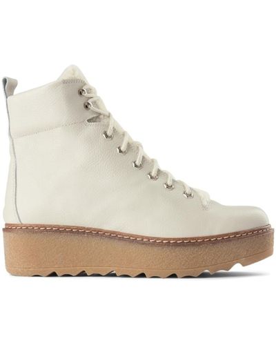 Shoe The Bear Bex Leather Boot - White