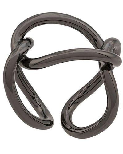 FEDERICA TOSI Ring With Chain Design - Metallic