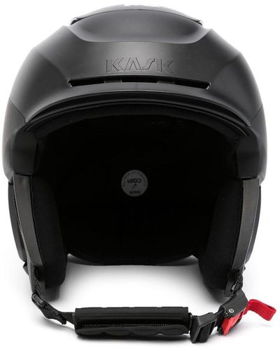 Palm Angels Ski Helmet With Print - Black
