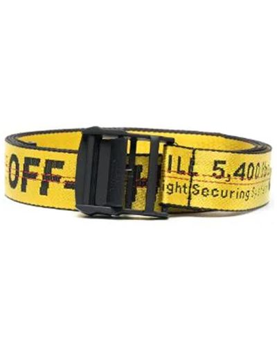 Off-White c/o Virgil Abloh Off- Classic Industrial Belt - Yellow