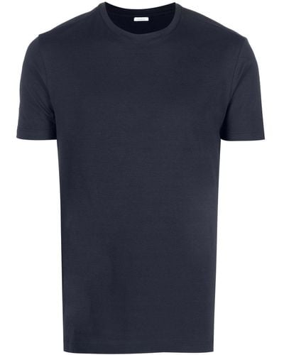 Malo Round Neck T-Shirt - Blue
