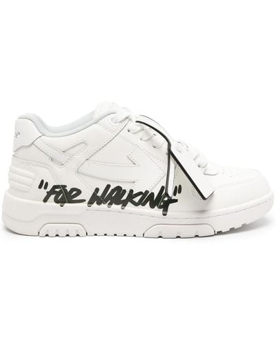 Off-White c/o Virgil Abloh Off- Out Of Office Trainers For Walking - Natural