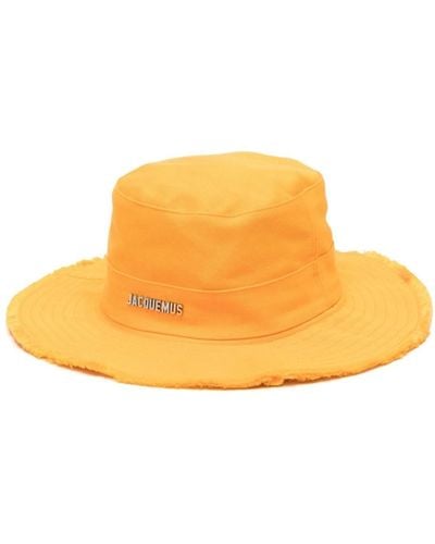 Jacquemus Le Bob Artichaut Bucket Hat - Yellow