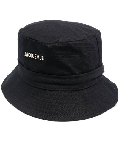 Jacquemus Le Bob Gadjo Bucket Hat - Black