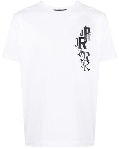 John Richmond Harold T-Shirt With Print - White