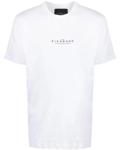 John Richmond T-Shirt With Print - White