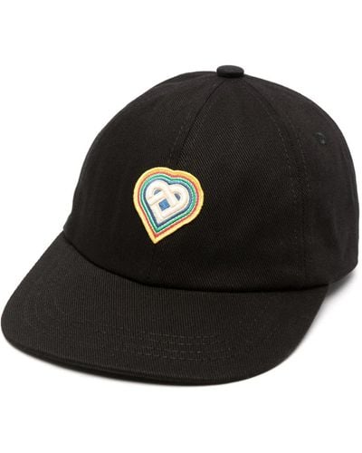 Casablancabrand Heart Baseball Hat - Black