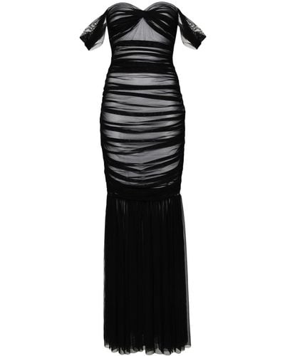 Norma Kamali Walter Evening Dress - Black