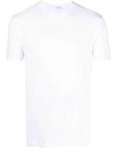Malo Round Neck T-Shirt - White