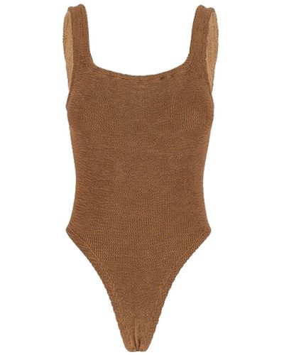 Hunza G Swimsuit - Brown
