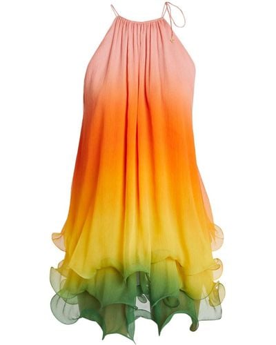 Casablancabrand Gradient Cocktail Dress - Giallo