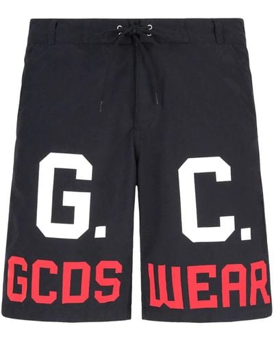 Gcds Long Swimming Shorts Gc - Black