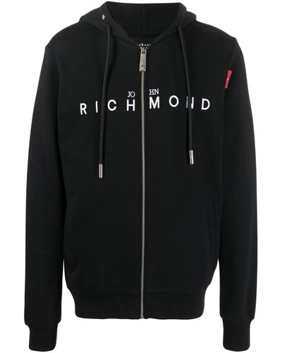 John Richmond Palando Sweatshirt With Print - Black