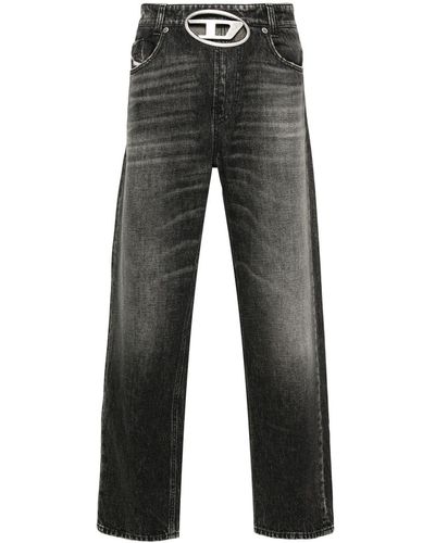 DIESEL D-Macs Pre-Owned 2010 Straight Jeans - Grey