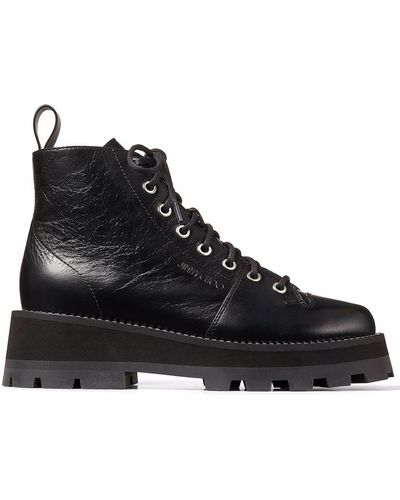 Jimmy Choo Colby Boots With Decoration - Black