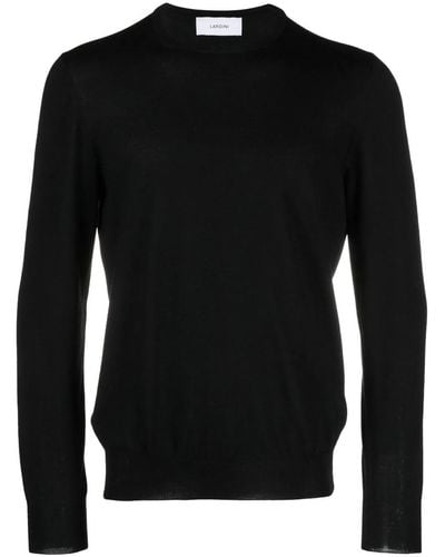 Lardini Crew Neck Jumper - Black