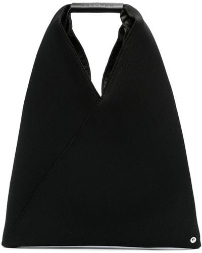 MM6 by Maison Martin Margiela Small Japanese Tote Bag - Black