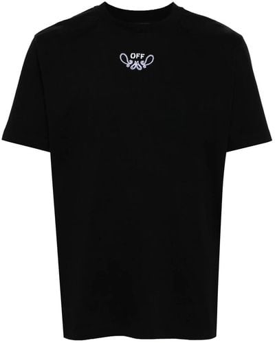 Off-White c/o Virgil Abloh Off- Arrow Skate Bandana T-Shirt - Black