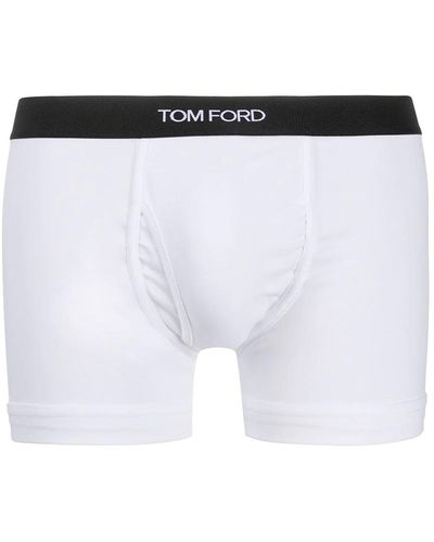 Tom Ford Boxer With Logo Band - Blue