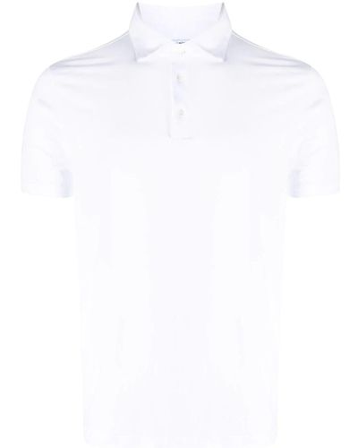 Malo Short-Sleeved Polo Shirt - White
