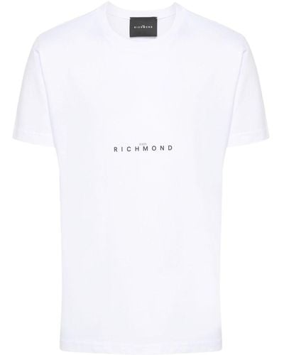 John Richmond Logotype T-Shirt - White