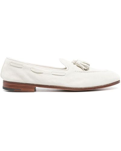 Church's Maidstone Suede Loafers - White