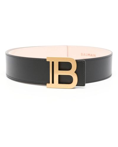 Balmain Belt With Buckle - Black