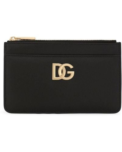 Dolce & Gabbana Wallet With Zip - Black