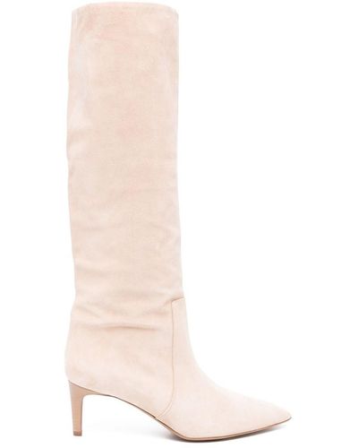 Paris Texas Stilleto 65Mm Knee High Boots - White