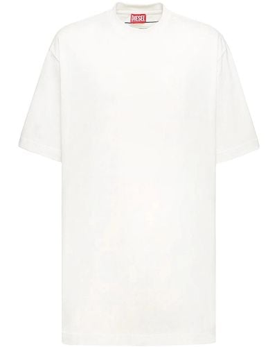 DIESEL T-Shirt T-Boggy-Megoval-D - White
