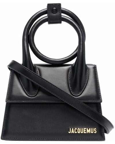 Jacquemus Le Chiquito Noeud Mini Bag - Black