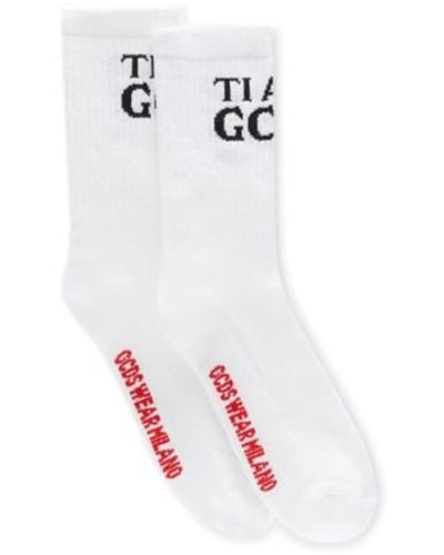 Gcds I Love You Socks - White