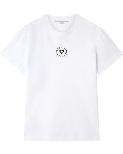Stella McCartney Lovestruck Logo T-shirt - White