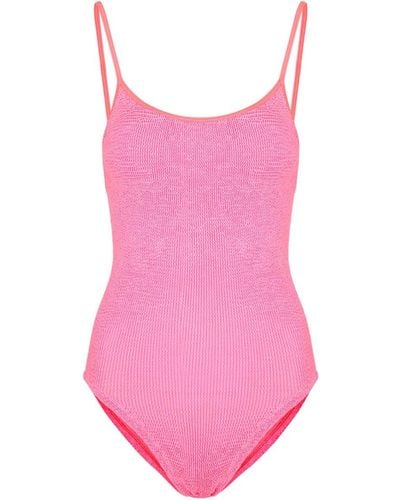 Hunza G Pamela One-Piece Swimsuit - Pink