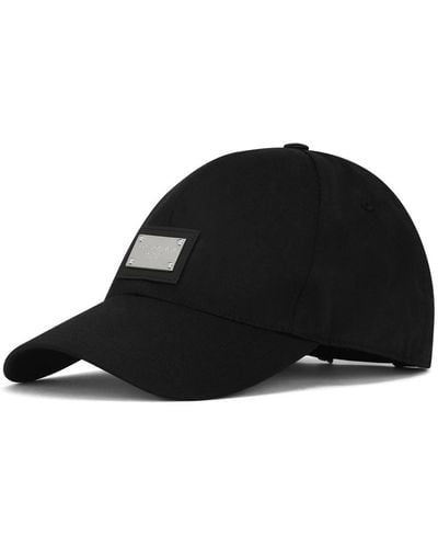 Dolce & Gabbana Baseball Hat With Logo - Black