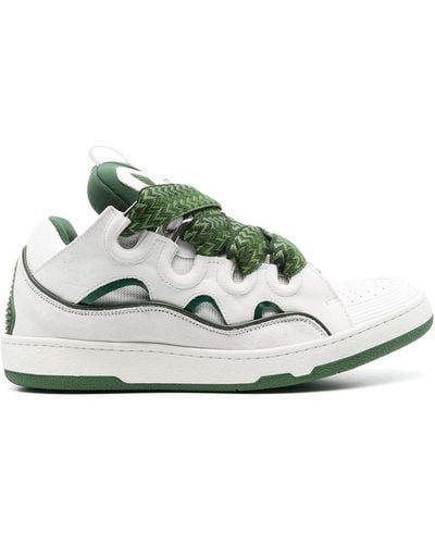 Lanvin Curb Trainers - Green