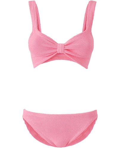 Hunza G Bonnie Bikini Set - Pink