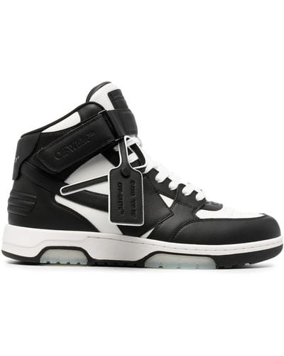 Off-White c/o Virgil Abloh Off -white Out Of Office Mid-top Sneakers - Black