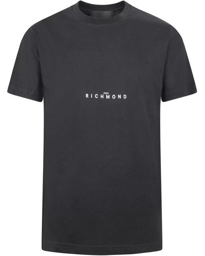 John Richmond Logotype T-Shirt - Black