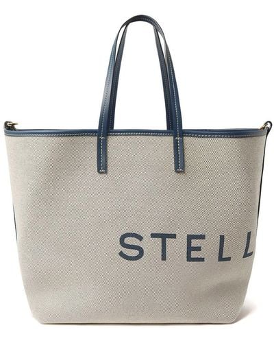 Stella McCartney Tote Bag With Print - White