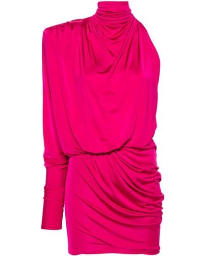 Alexandre Vauthier One-Shoulder Dress - Pink
