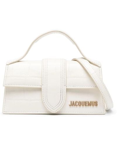 Jacquemus Le Bambino Mini Leather Bag - White